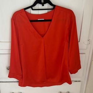 Exaltation Paris red blouse